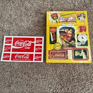 Coca-Cola Book and Stickers